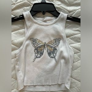 Garage Crop Tank Top